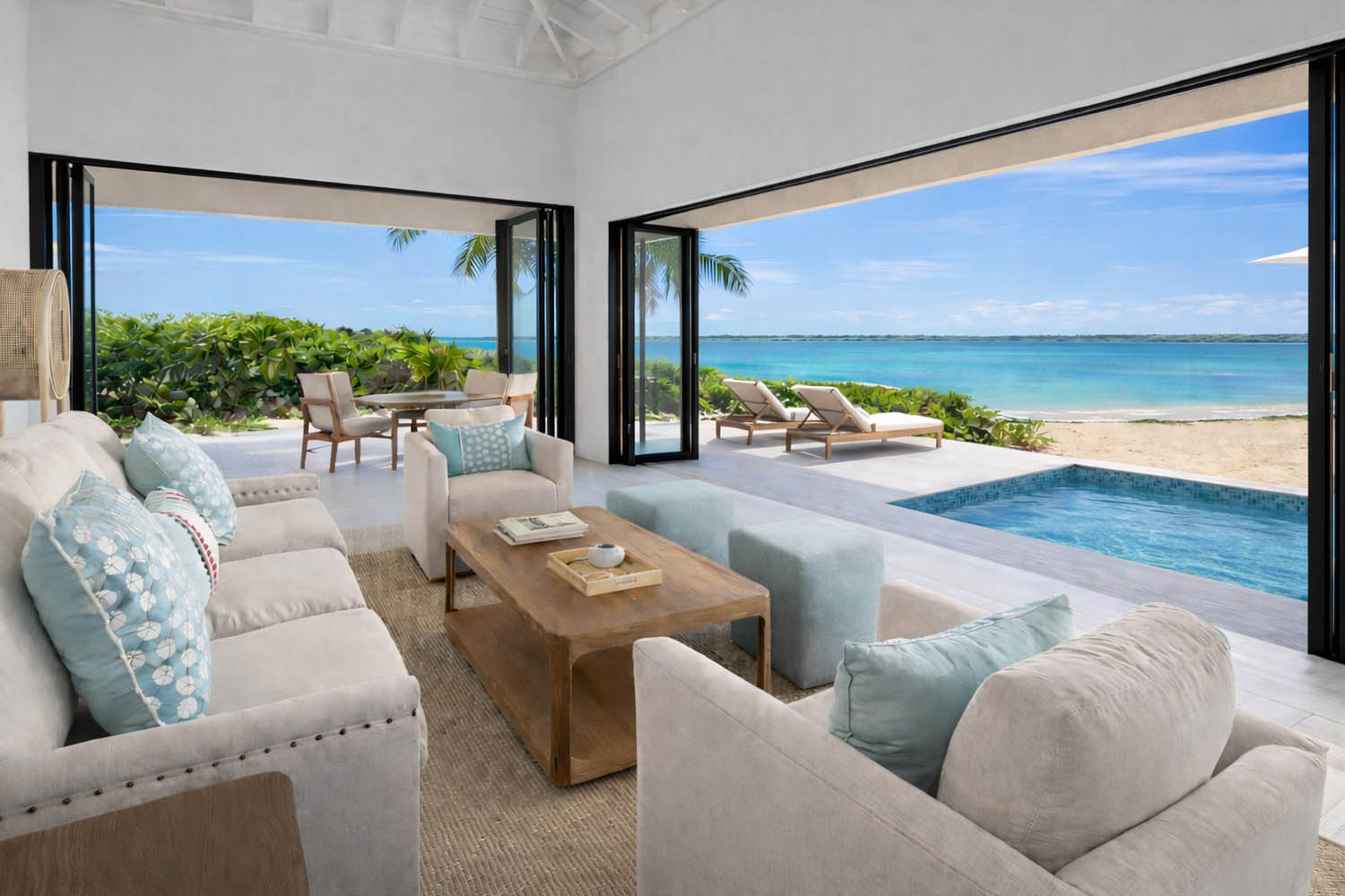 Waterside Two Bedroom Bungalow with Private Pool LuxuriaVacations