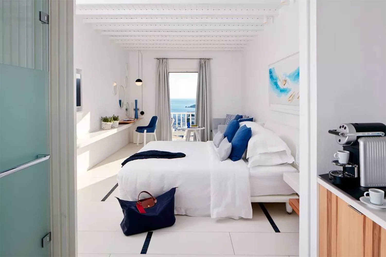 WHITE BLISS with Sea View LuxuriaVacations